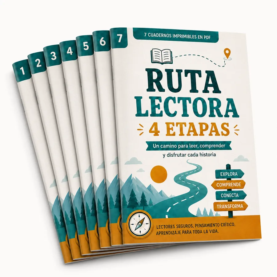 Ruta Lectora 4 Etapas — Sistema Visual de Lectoescritura